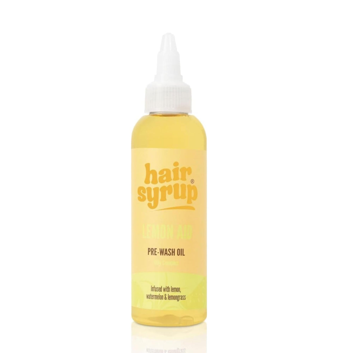 Hair Syrup | Lemon-Aid Pre-Wash Hair Oil | Refresh & Rejuvenate Your Scalp | Infused with Lemon, Watermelon & Lemongrass | Vegan | 100% Natural |