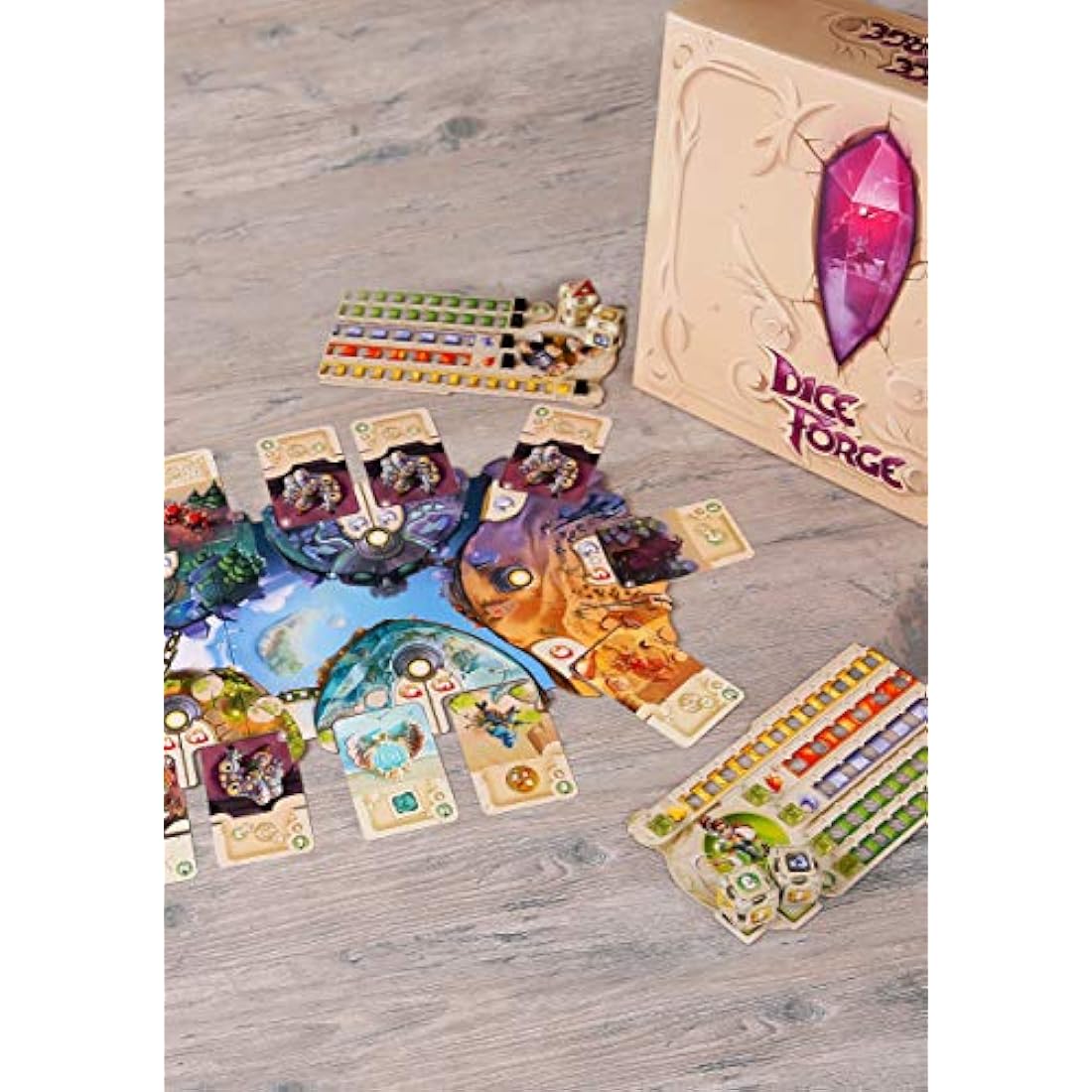 Libellud DIF01 LIBDIFO01US Dice Forge Game Multicoloured