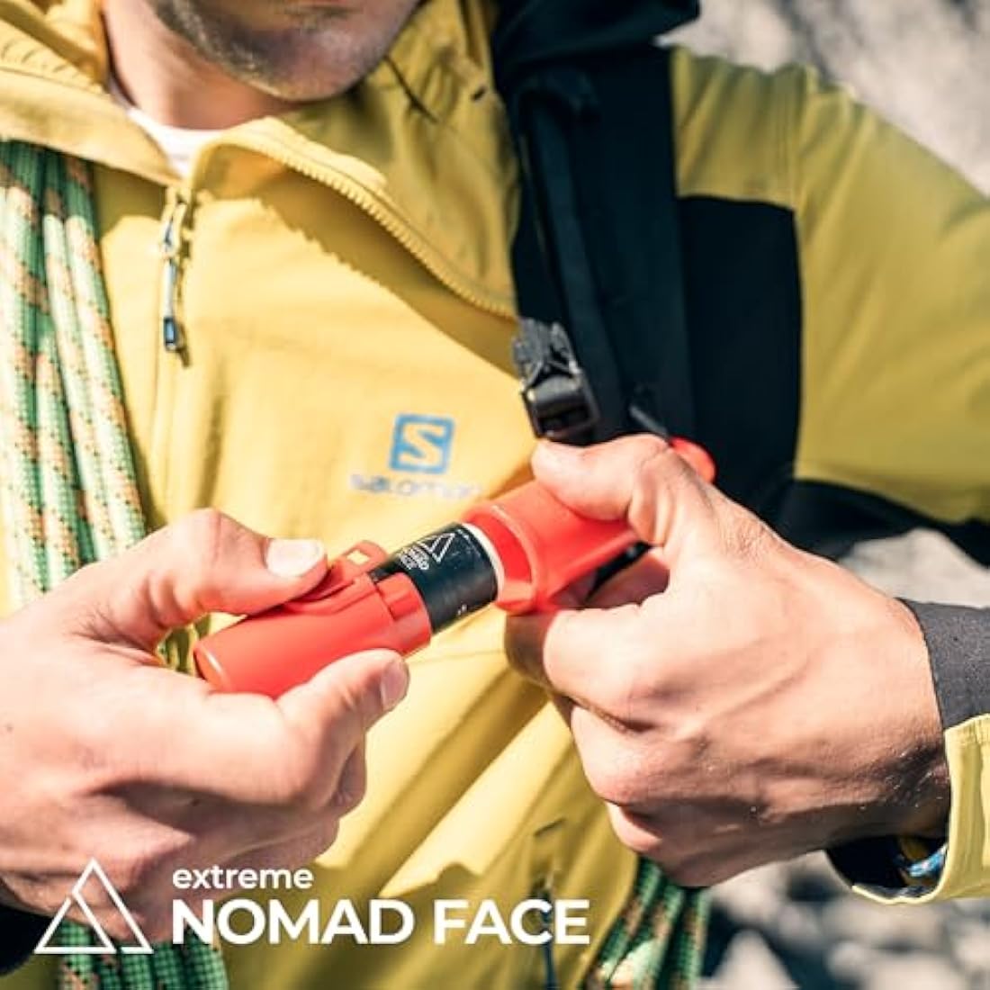 NOMAD FACE Facial Sunscreen Stick SPF50+ – Extreme Sports Sunblock Stick with Water-Free Formula