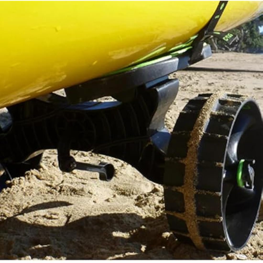 C-Tug Kayak and Canoe Trolley with Sandhopper Wheels, Green