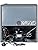 electriQ 45 Litre Table Top Drinks Fridge - Stainless Steel