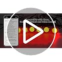 GEYUEYA Home LED Decking Lights RGB Ø45MM 12V 0.5W WiFi LED Decking Patio Lighting for Terrace Kitchen Outdoor Indoor Lamps with Remote Control - 6 Packs