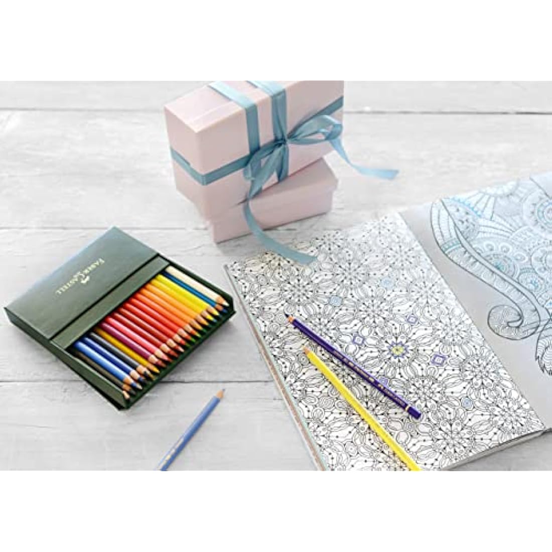Faber-Castell Art & Graphic Polychromos Colour Pencil, Multicoloured, Gift Box Of 36, For Art, Craft, Drawing, Sketching, Home, School, University, Colouring