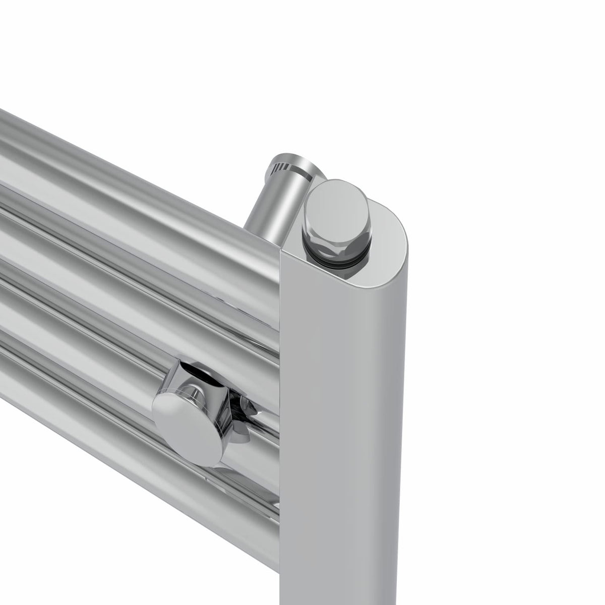 Warmehaus Straight Heated Towel Rail Radiator Ladder Chrome 1600x400mm