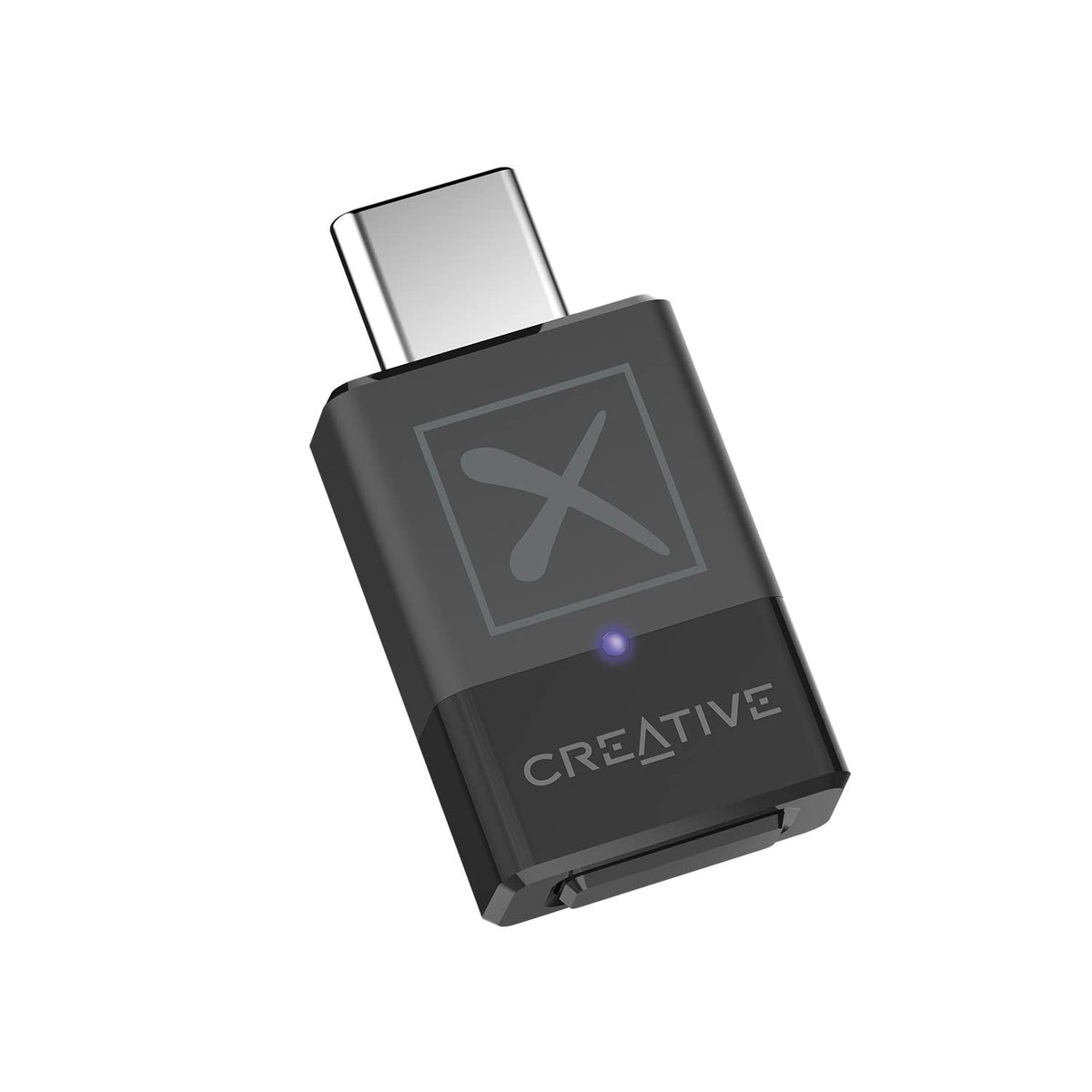 Creative BT-W5 Bluetooth 5.3 Smart Audio Transmitter with aptX Adaptive, 24bit/96kHz High Resolution Audio, Device Change Function, Works with