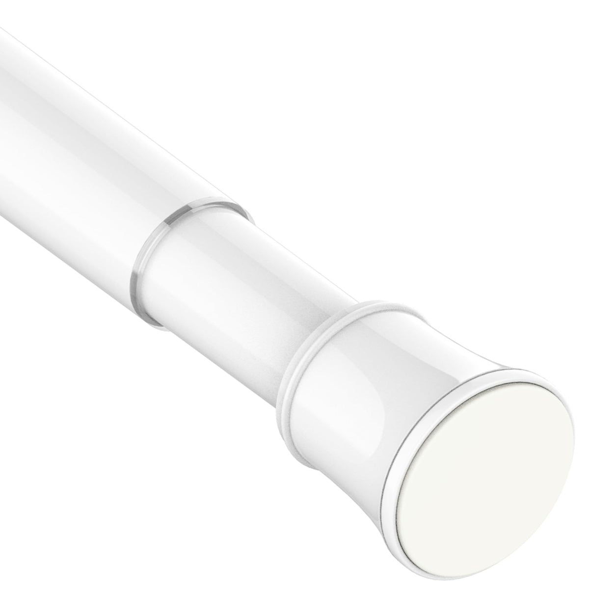 Extendable Telescopic Curtain Rod Extendable Window Tension Rod No Drilling Shower Curtain Pole,Tension Rod for Curtains,Kitchen, Closet,Hanging Pole
