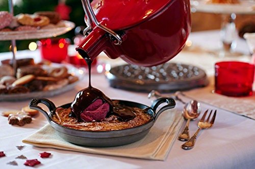 STAUB 40509-552-0 Cast Iron Round Roasting Dish, Grey, 16 cm