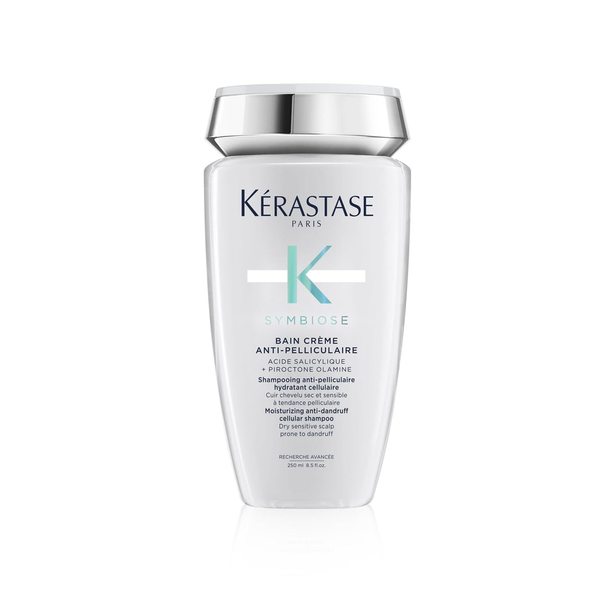 K?rastase Symbiose, Moisturising Anti-Dandruff Cellular Shampoo, For Dry, Sensitive Scalps Prone To Dandruff, Sulphate-Free, Silicone-Free, Bain Cr?me