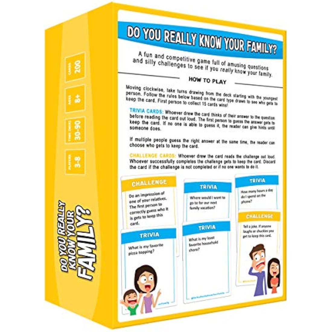 Moose Games Do You Really Know Your Family? A Fun Family Game Filled with Conversation Starters and Challenges - Great for Kids, Teens and Adults