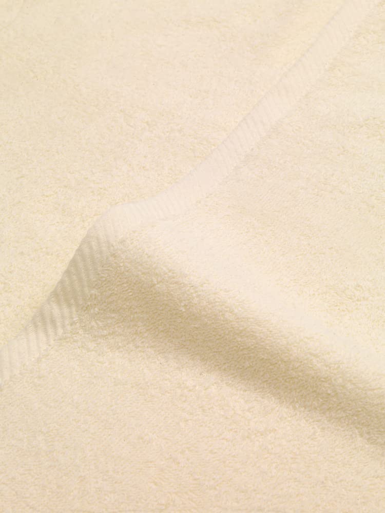 Top Towel - Plus - Bath Towels - 4 Face Towels or Bidet - 30 x 50 cm - 100% Cotton - Natural