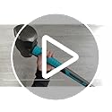 OX OX-T081510 Hammer - Sledgehammer with Fibreglass Handle - Forged and Induction Hardened Hammerhead - 10 lb/4.5 kg