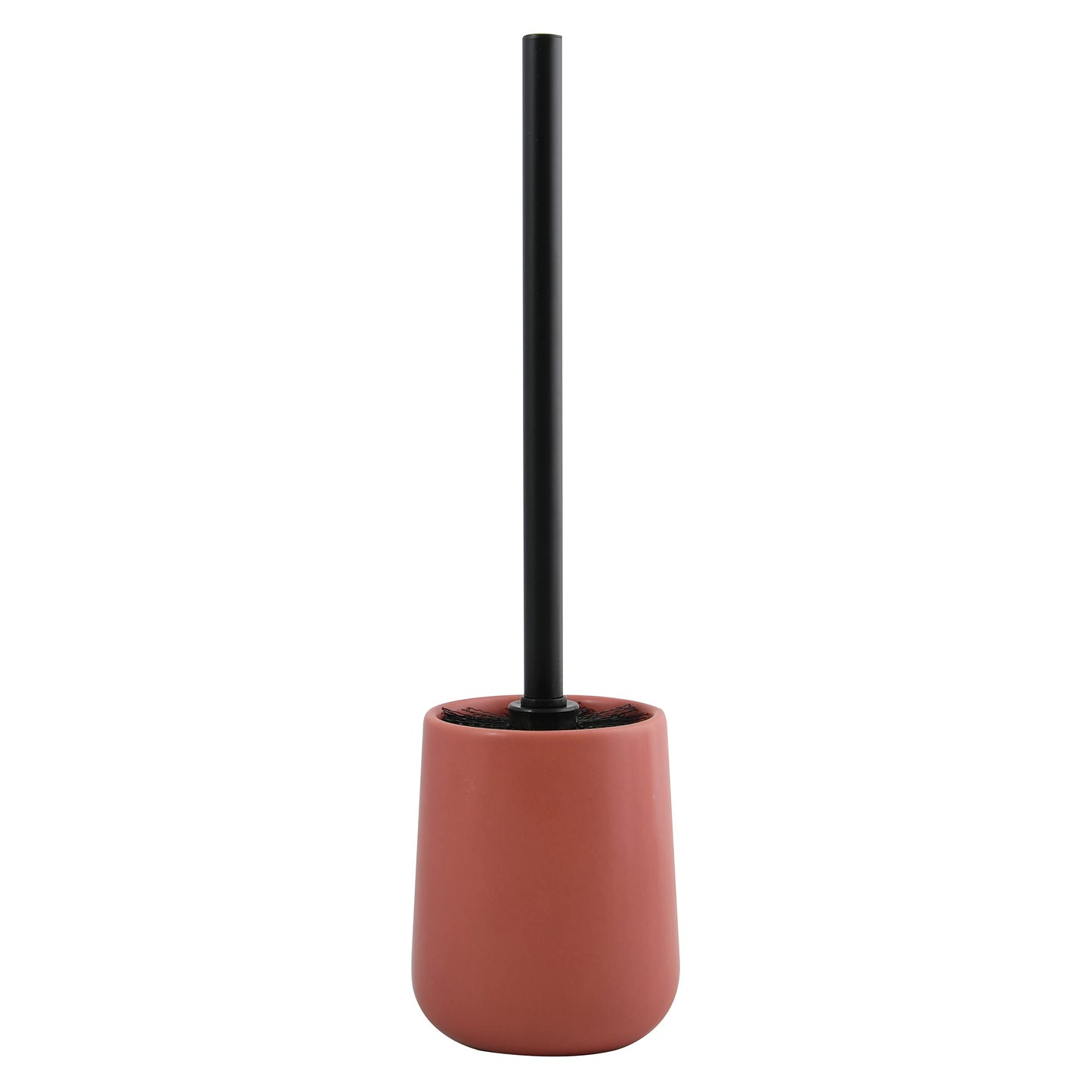 MSV Maonie Toilet Brush Toilet Brush Set Ceramic Matt Terracotta Red