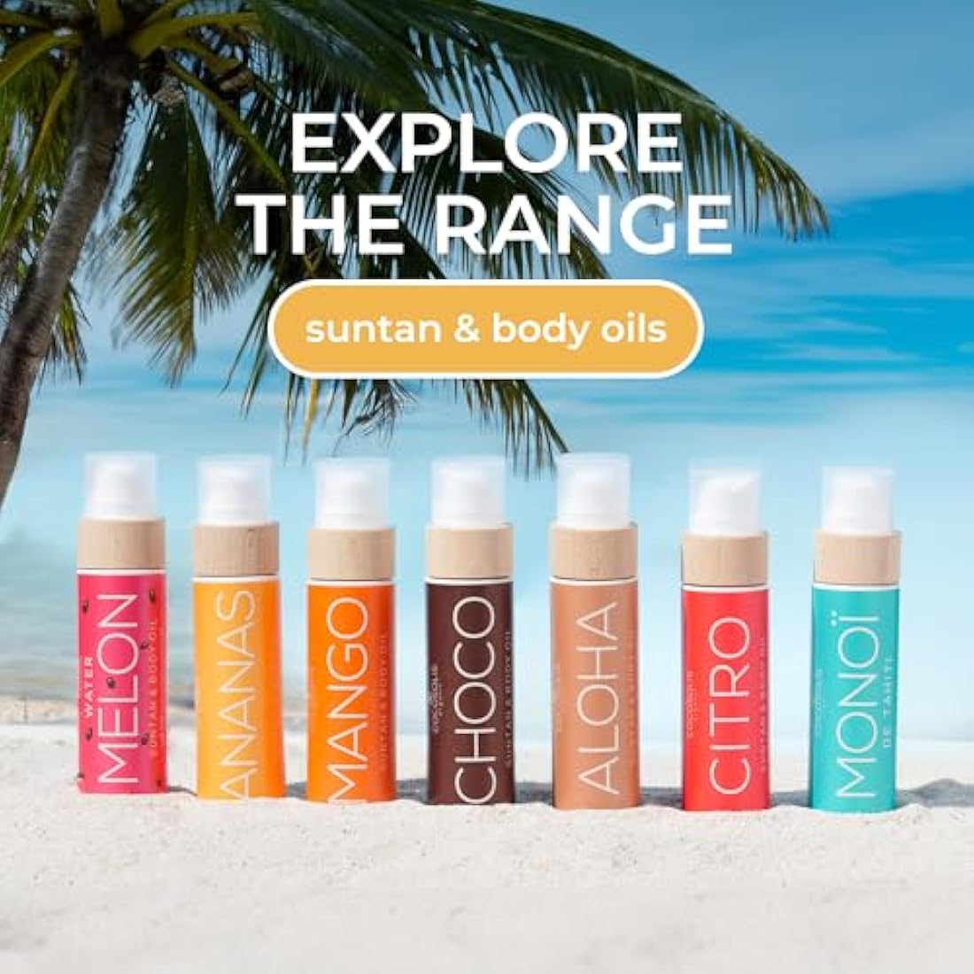 COCOSOLIS CHOCO tanning accelerator - organic oil with vitamin E & chocolate scent for a quick, intensive tan -enhancer for a deep tan - nourishing tanning bed oil (200)