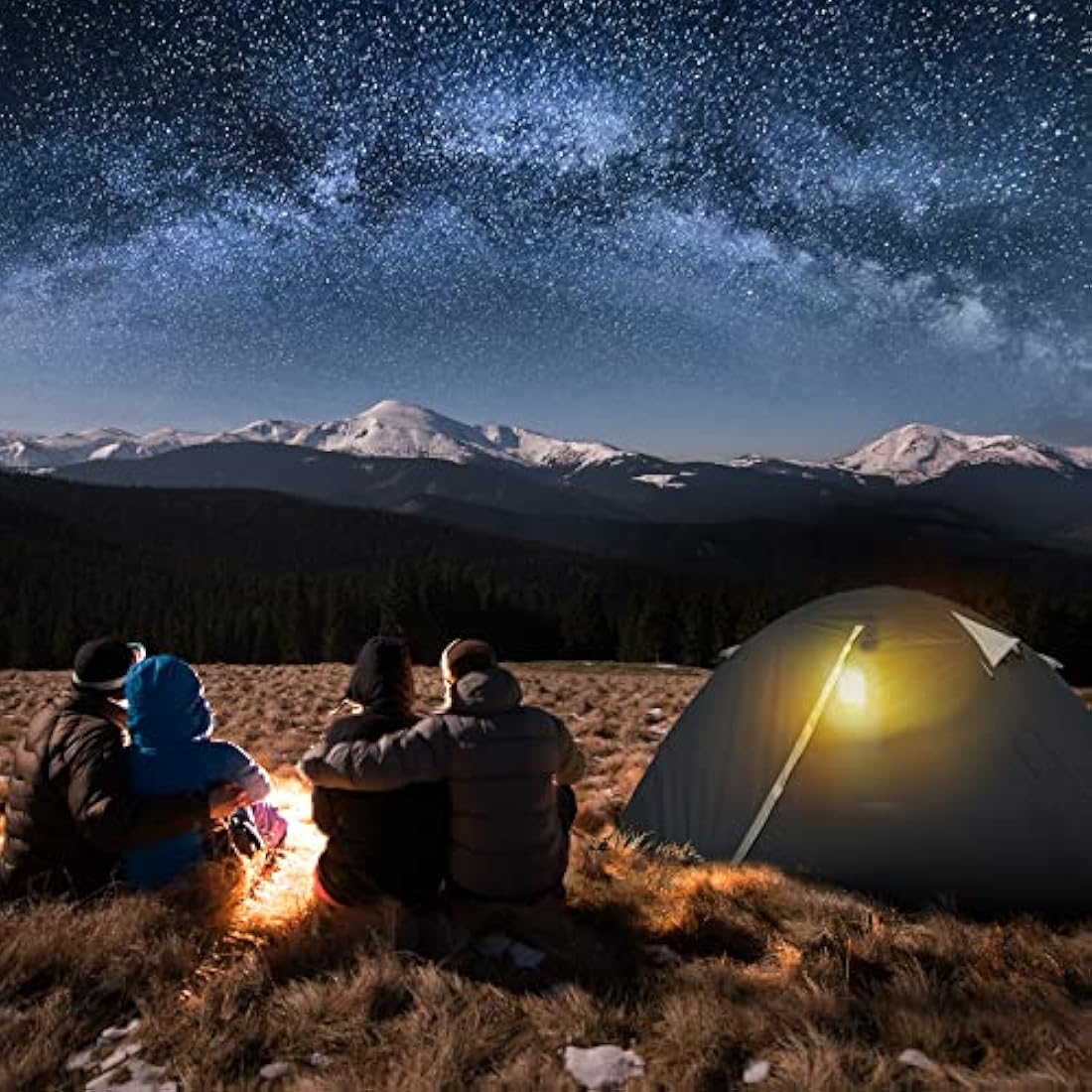Bessport Tent 1 & 2 & 3 Person Ultralight Camping Tents, 3-4 Season Waterproof & Windproof Dome Tent, Small Pack Size, Suitable for Adults, Hiking, Camping, Outdoor