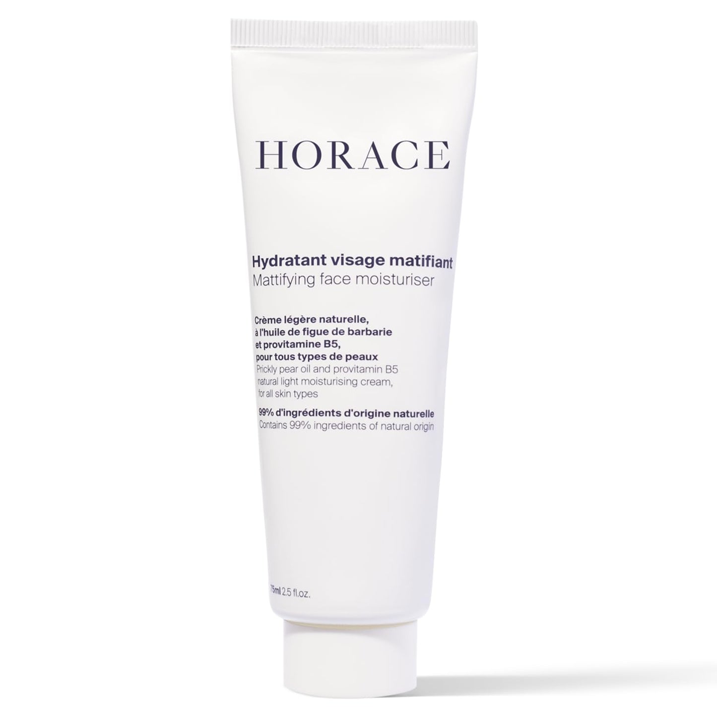 HORACE Mattifying Face Moisturizer for Men ? 96.6% Organic & Natural Ingredients ? No Silicones or Mineral Oils ? Moisturising Cream for All Skin