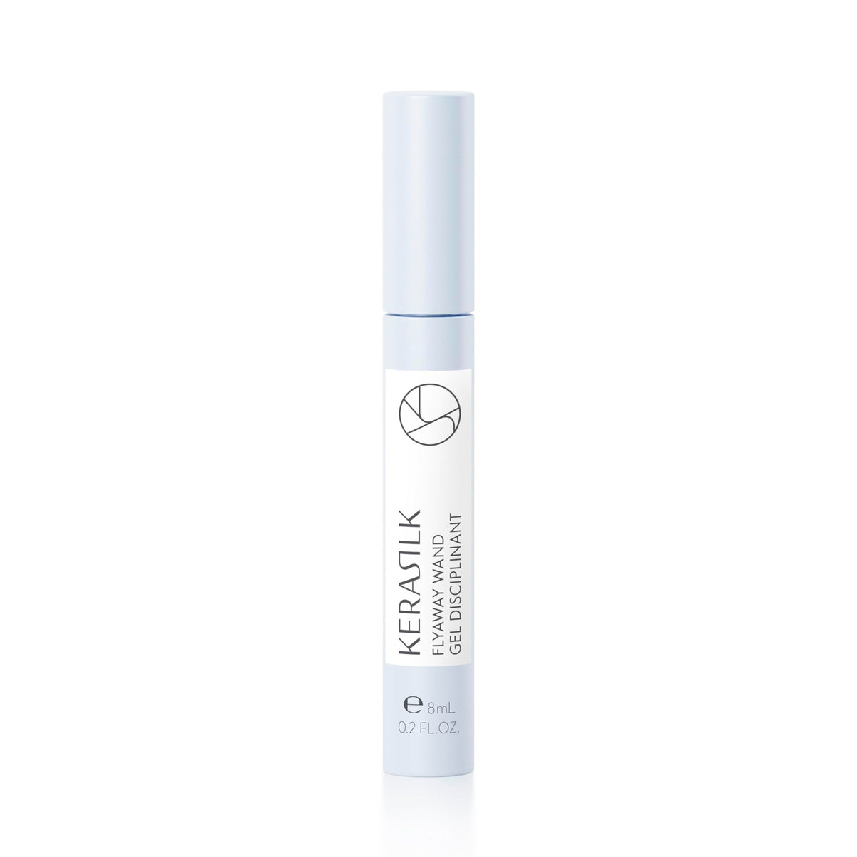 KERASILK STYLING Flyaway Wand, Baby Hair and Frizz Control, Quick Boost of Moisture, All Hair Types, With Vegan Biomimetic Silk and Niacinamide,