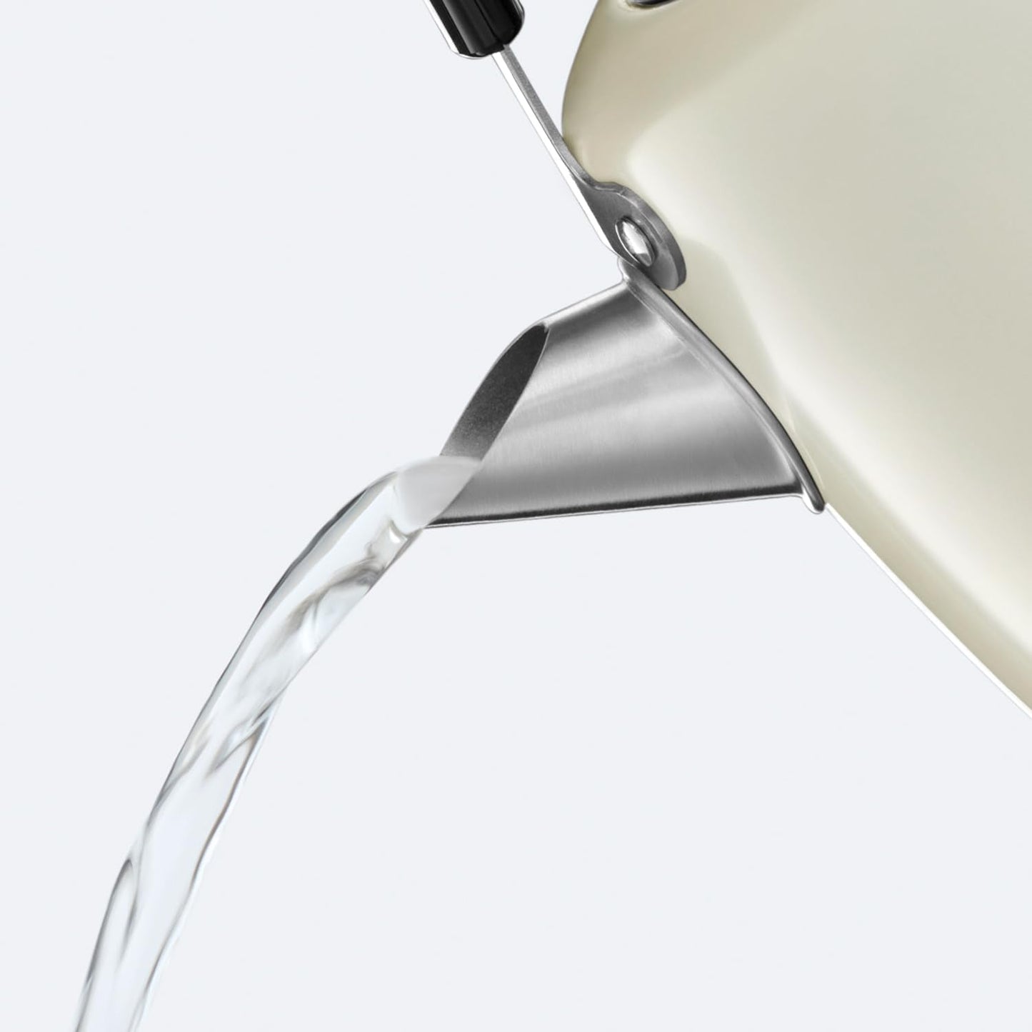 Russell Hobbs Electric Kettle (For Hot Water, Tea or Coffee, 1.5L, Fast Boil, Stainless steel with grey accents, Pull off lid, Perfect pour spout,