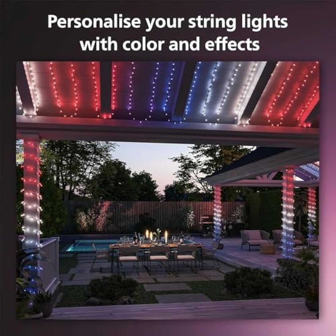 Philips Hue Festavia String Lights - 20 Meter - 250 LED's