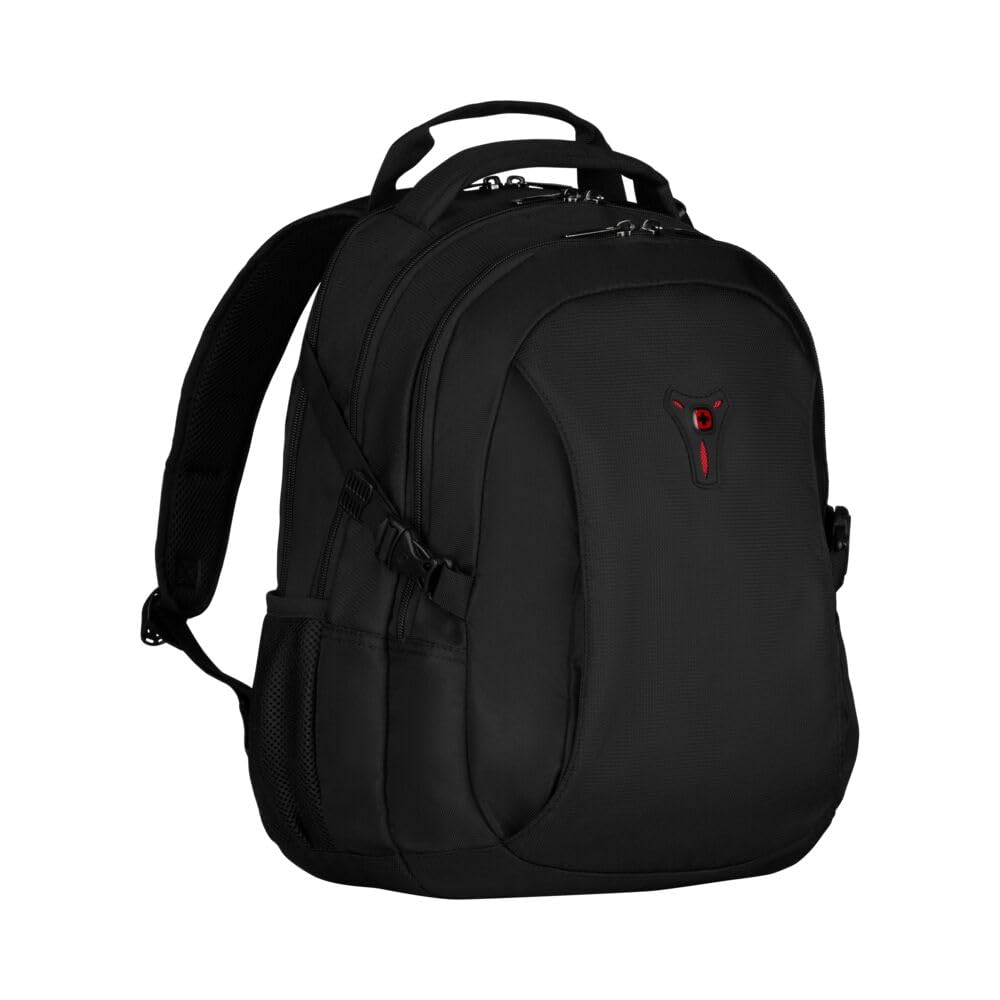 Wenger Sidebar 601468, 16 Inch Laptop Backpack with Tablet Pocket, 21 Litres, Padded Laptop Compartment, Ideal for Business, School, Travel, Black 26