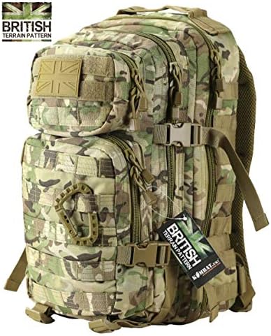 Zip Zap Zooom Army Military Tactical Combat Rucksack Backpack Bergen Molle Pack Bag All Terrain 28L