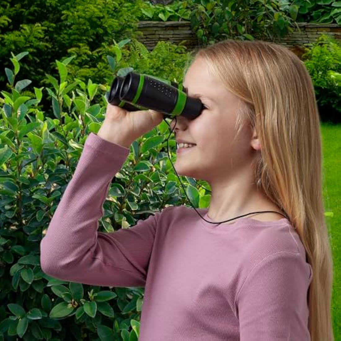 Brainstorm Toys Kids Outdoor Adventure Microscope – Small Portable Microscope with 20x to 40x Magnification, Perfect for Nature Exploration and STEM Learning