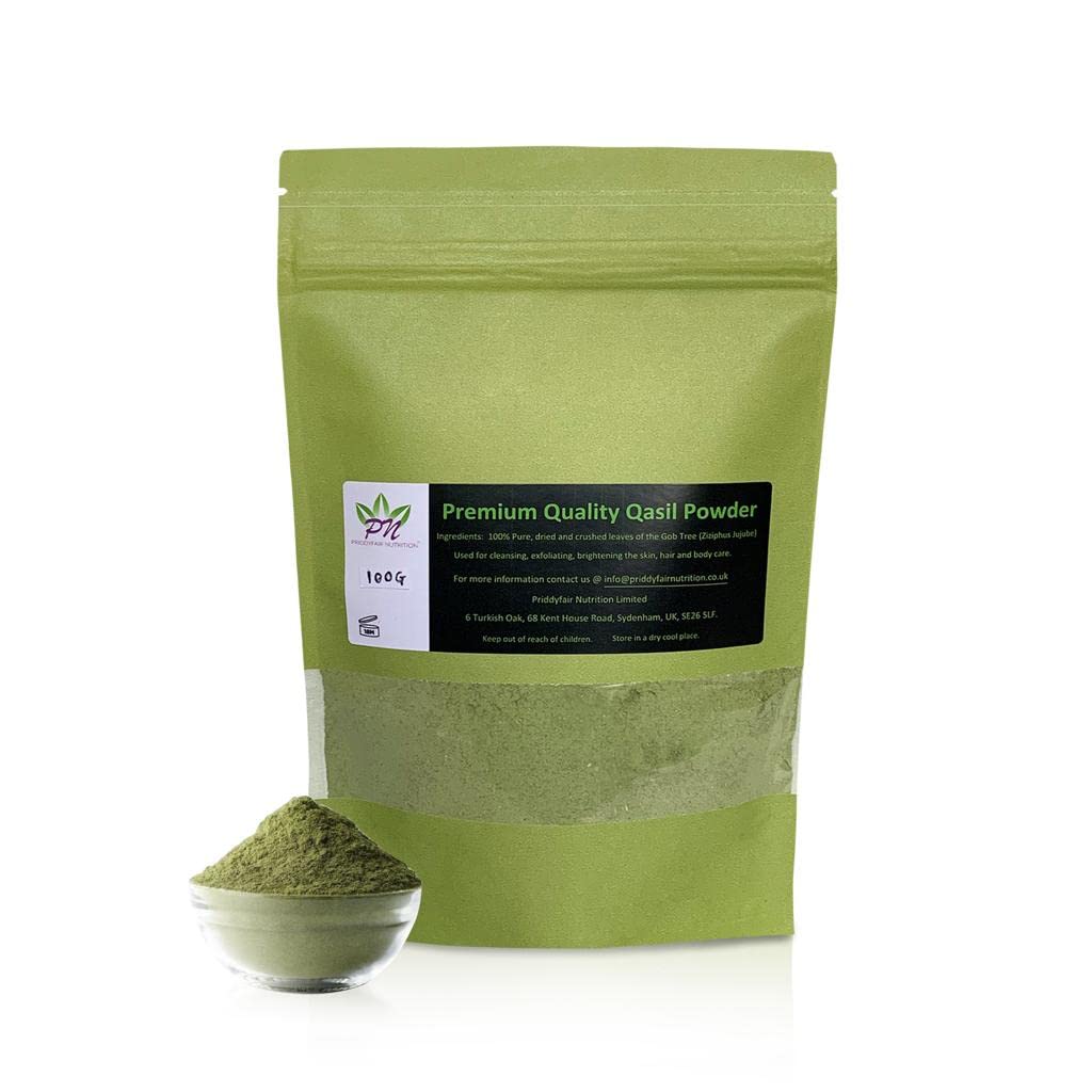 Priddyfair Nutrition Qasil Powder Somalia Face Masks Beauty Secret for Skincare, Body, Hair Scalp & Face Acne Clay Mask Treatment made from Natural