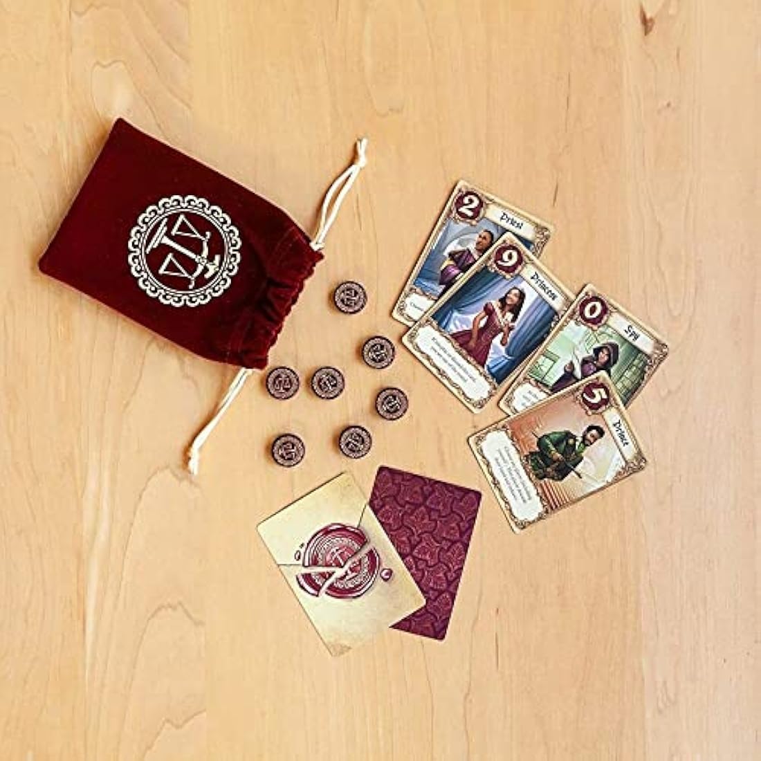 Z-Man Games | Love Letter | Card Game | Ages 10+ | 2-6 Players | 20+ Minutes Playing Time