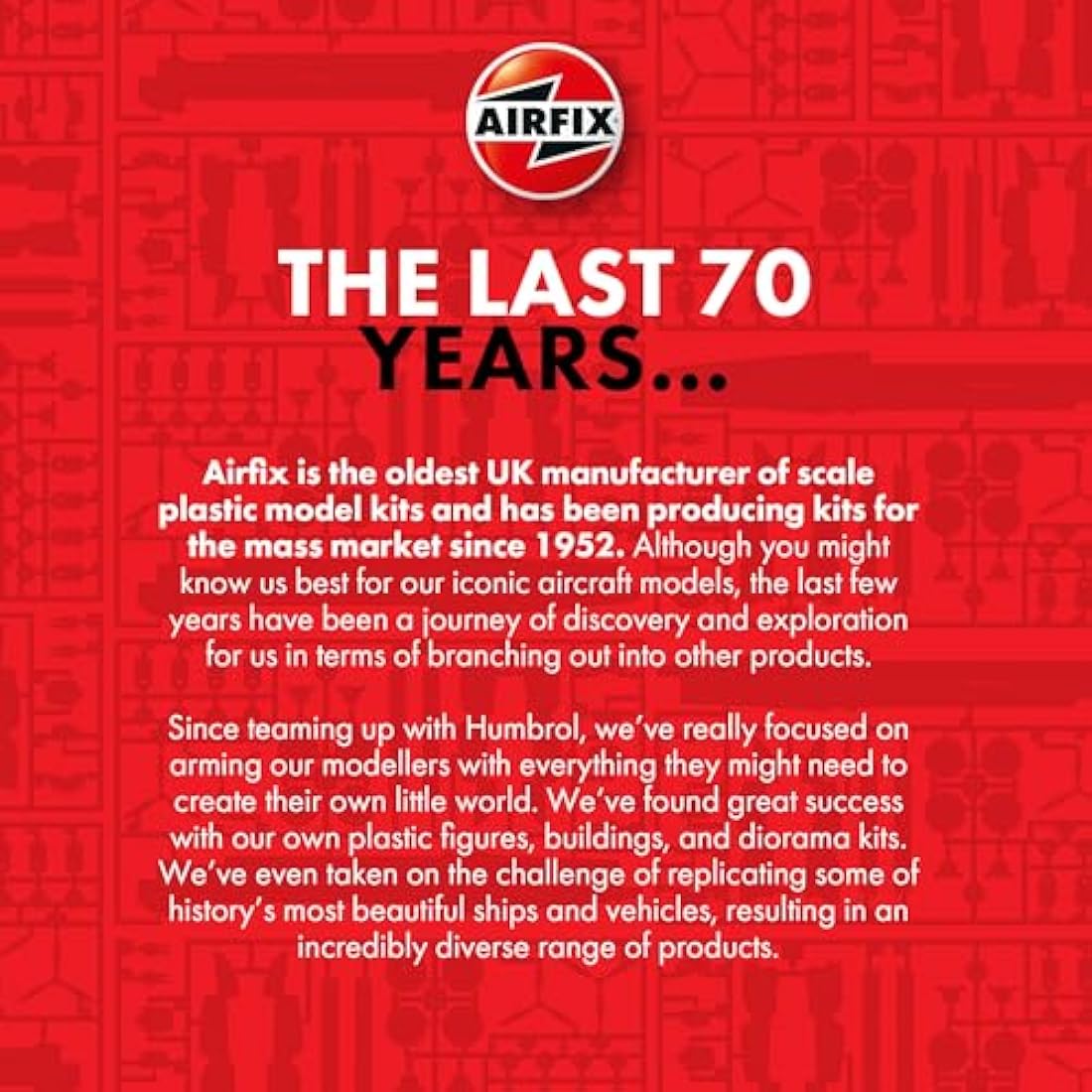 Airfix Model Set - A08016 Armstrong Whitworth Whitley Mk.V Model Building Kit - Plastic Model Plane Kits for Adults & Children 8+, Set Includes Sprues & Decals - 1:72 Scale Model