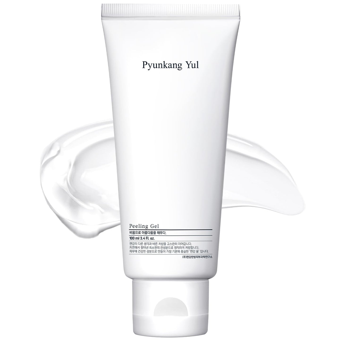 Pyunkang Yul PKY Peeling Gel with Immediate Visible Effect, Mild and Smooth Face Scrub with Papaya and AHA, Zero-Irritation, Korean Skincare (3.4