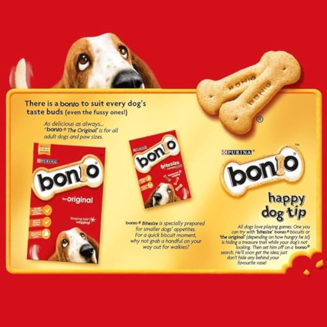 Bonio The Original Biscuits Dog Food 12.5Kg