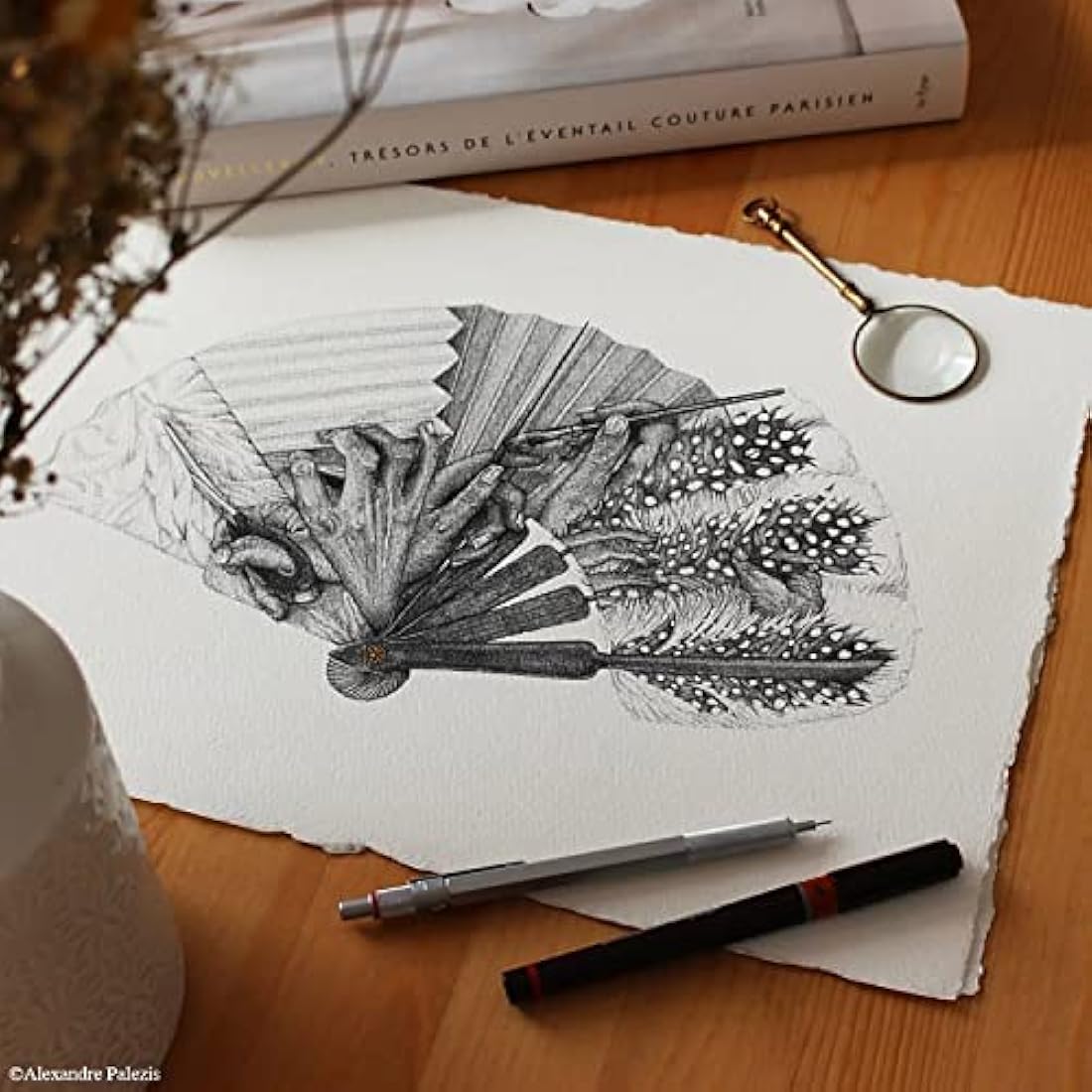 rOtring Isograph Fineliner Pen & Pencil College Set | 3 Technical Pens (0.25mm, 0.35mm, 0.50mm) and Mechanical Pencil (0.5mm) + Accessories