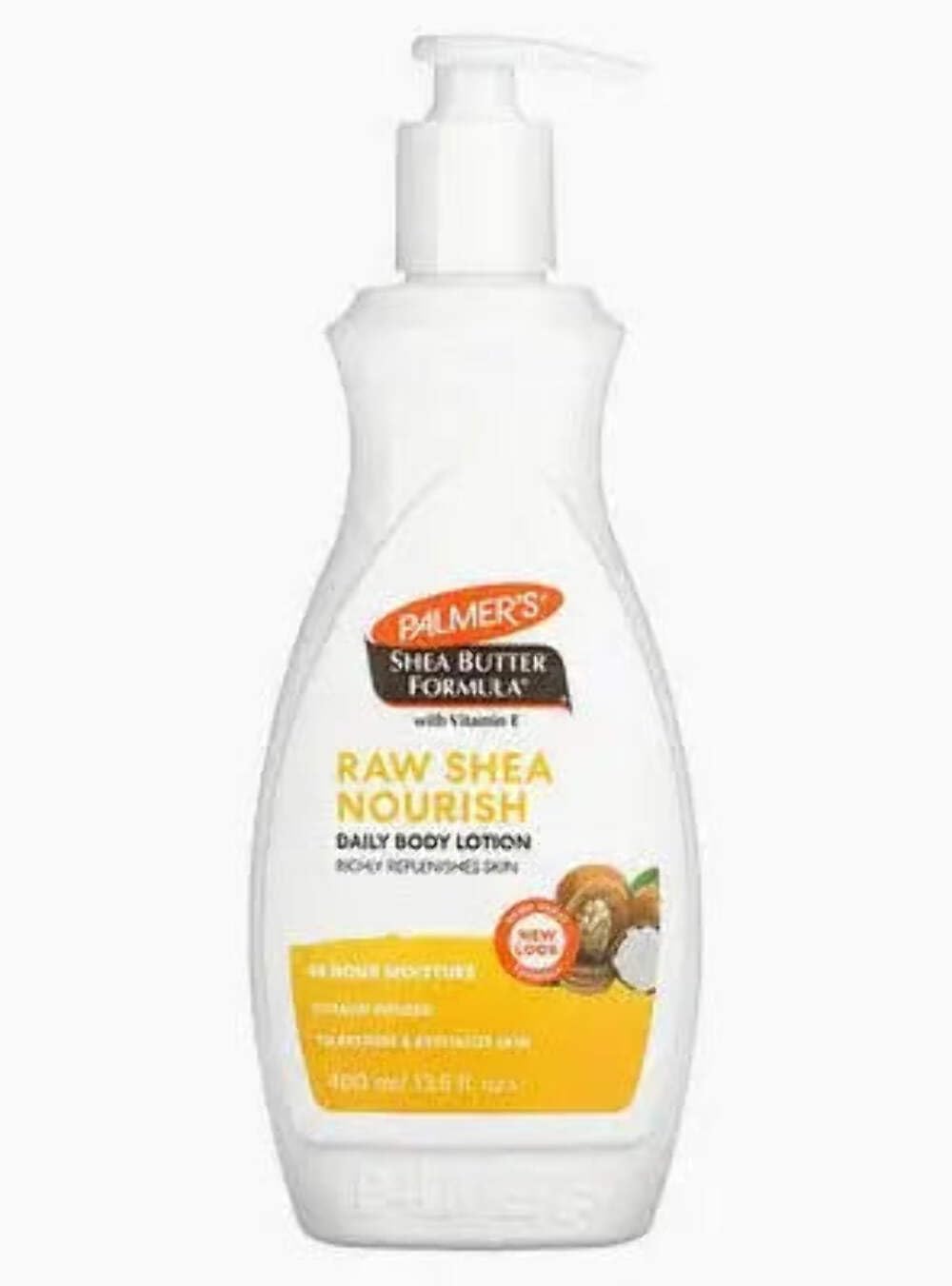 Palmer's Shea Formula Raw Shea Body Lotion, Pump 13.50 oz (Pack of 2)