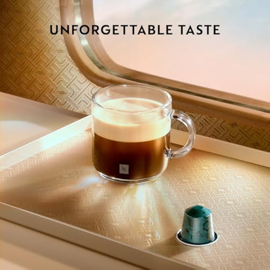 DeLonghi EN 80 CW Inissia Nespresso Vanilla Cream