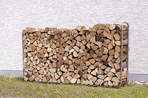 Wolfcraft Stacking Aid for Firewood I 5122000 I Size-adjustable firewood store