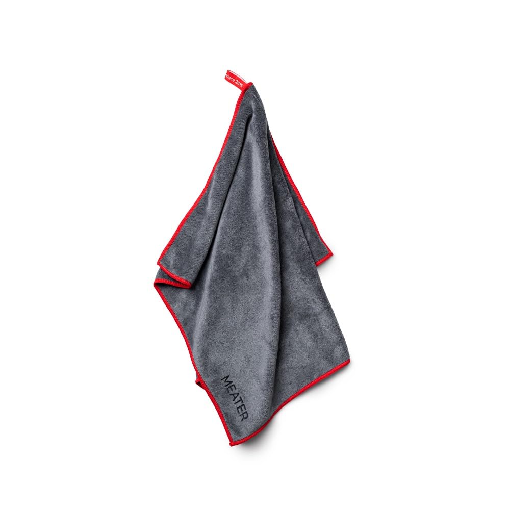 MEATER Microfiber Kitchen and BBQ Towel: Reusable, Absorbent, Durable, and Soft | Perfect for Cooking, BBQ, and Cleaning | 23.5" x 15.6"