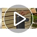Gardena Wall-Mounted Hose Box Rollup L (White) 30 m: Versatile Watering System for Large Gardens, Swivel Hose Box, Including 30 m Gardena Hose and mounting kit (18627-20)