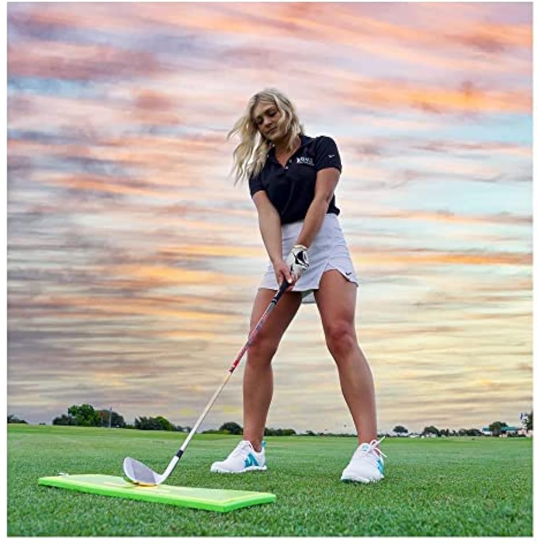 Divot Board - Patented Low Point and Swing Path Trainer - Instant Feedback. Anytime. Anywhere - See Your Swing Path and Learn Every Time You Hit The Ball!