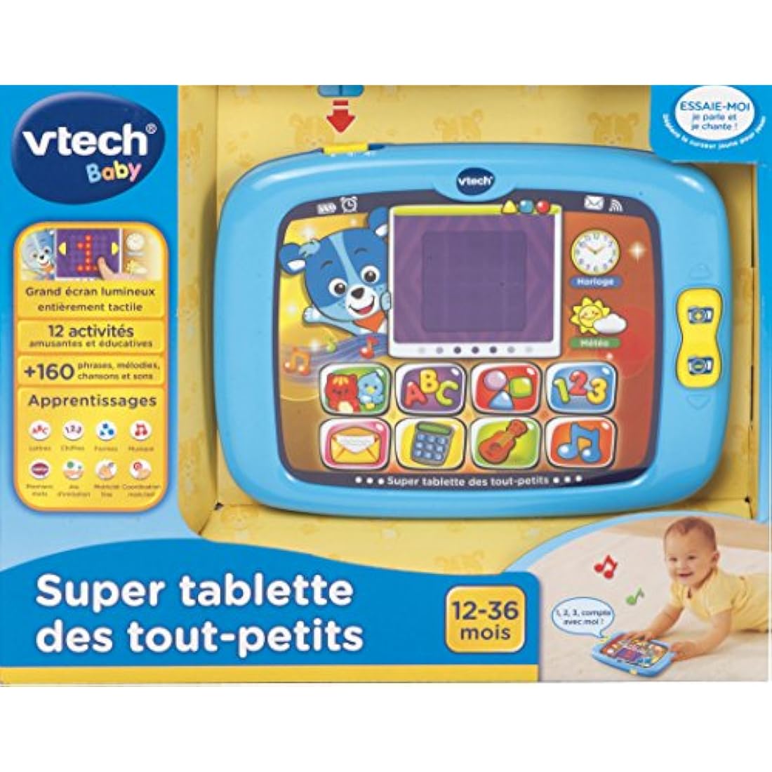 Vtech - 151405 - Jouet De Premier Age - Super Tablette Des Tout-Petits Nino