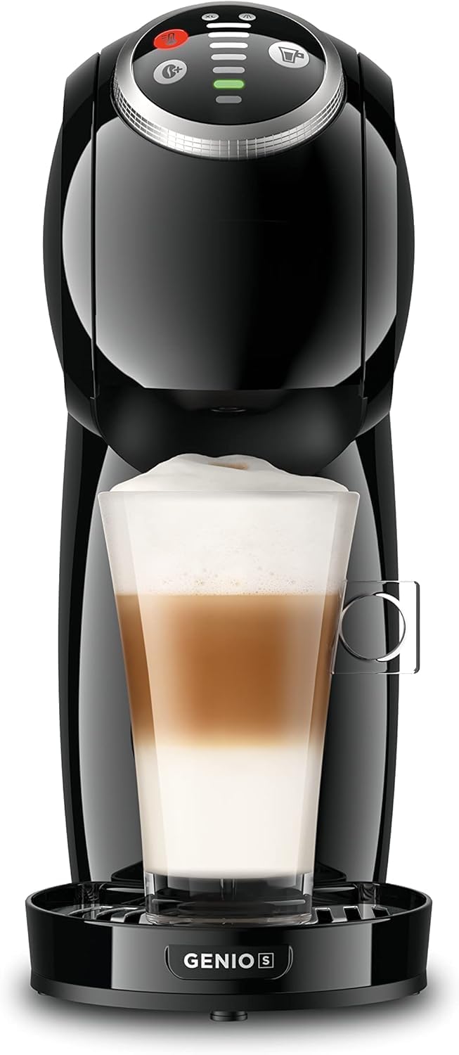 NESCAFE Dolce Gusto Genio S Plus Automatic coffee machine Black by Delonghi