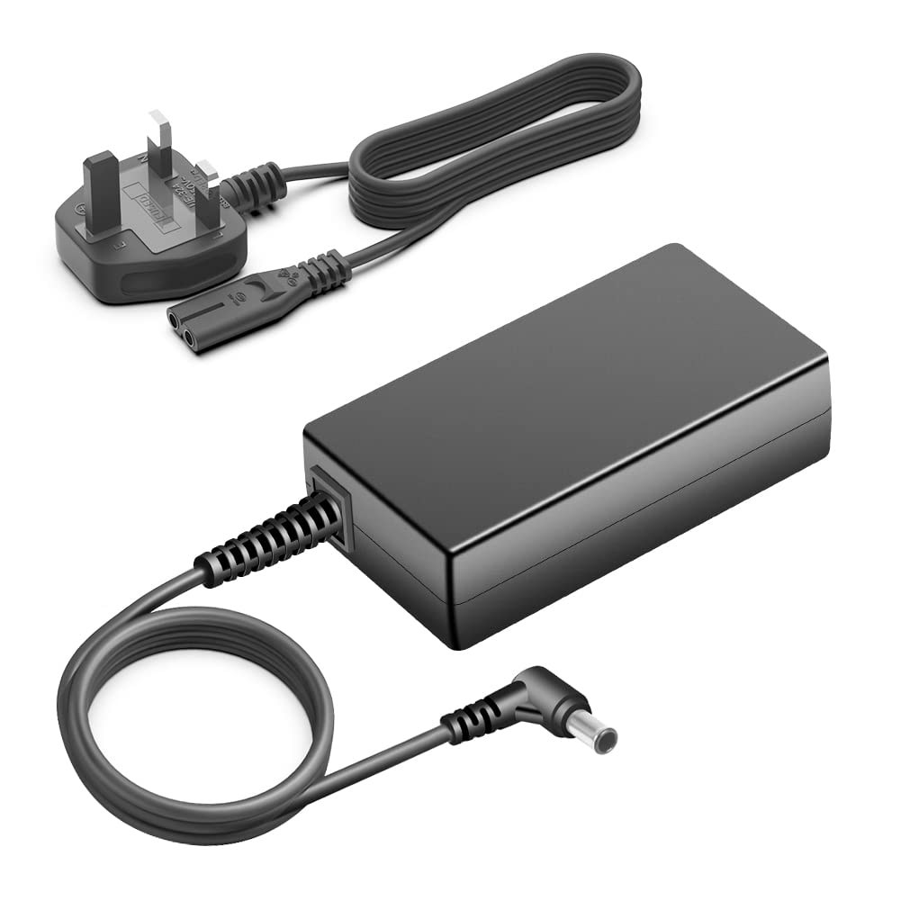 Samsung Monitor Power Cable, HKY 19V AC/DC Adapter for SJ55W LS34J550WQNXZA S34J590 U32J590 U32R590 U28R550UQR Odyssey LS24AG320NUXXU LS27AG550EUXXU