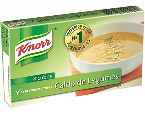 Knorr Bouillon Stock Cubes 80g (Vegetable)