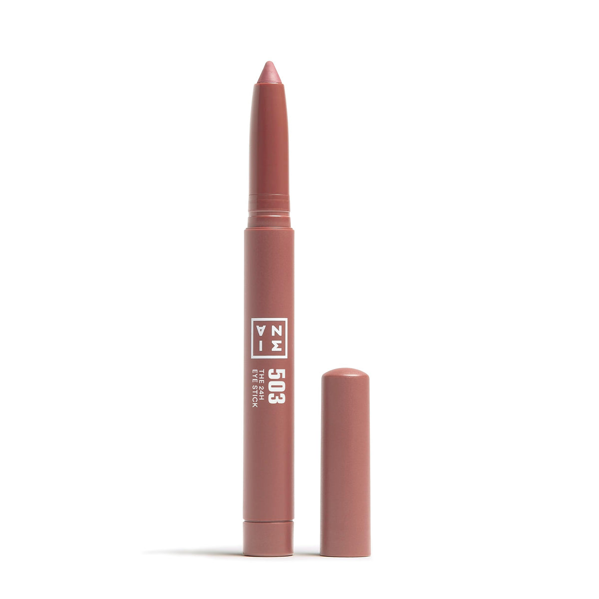 3INA MAKEUP - The 24h Eye Stick 503 - Rose nude Creamy Eyeshadow Stick - Multitaskig Waterproof Eyeshadow - Matte & Shimmer