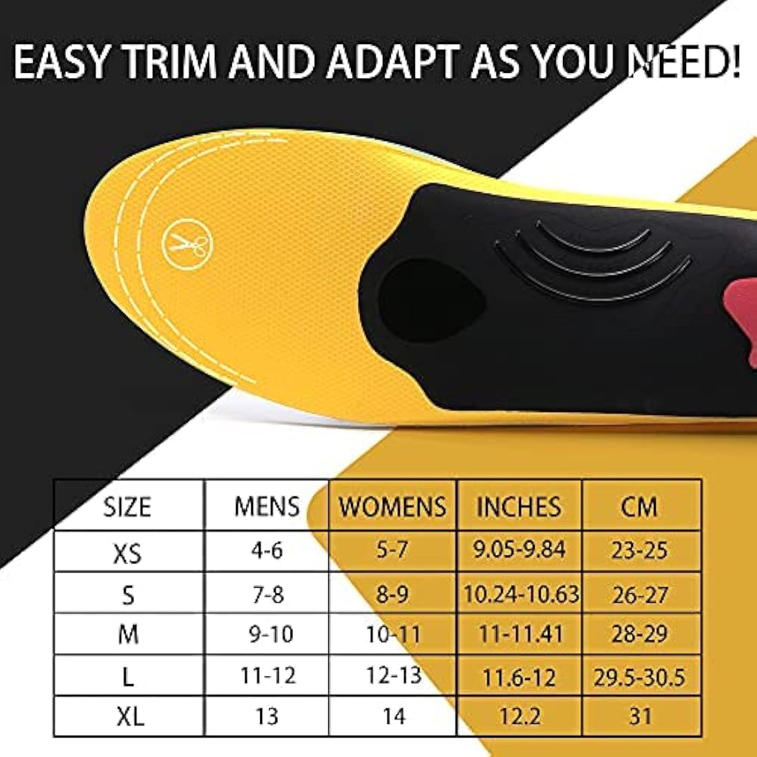 VALSOLE Orthotic Insole,Arch SupportFor Insole,Plantar FasciitisInsole,for OverPronation,Flat Feet,Metatarsalgia,Heel Pain, Insoles for Men and Women,Blue (UK 9-28cm, Blue-V227)