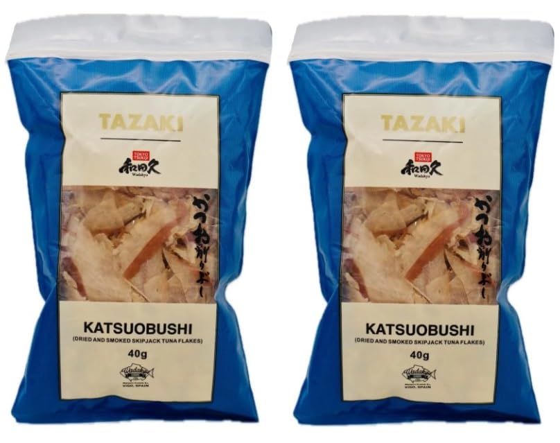 Katsuobushi (Dried & Smoked Bonito Flakes) 40g (2 Pack)
