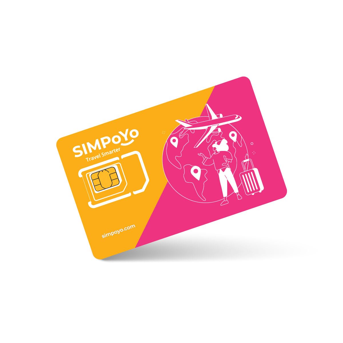 SIMPoYo 5G/4G High-Speed Data SIM Card |Free 10GB UK 30-DAY Data