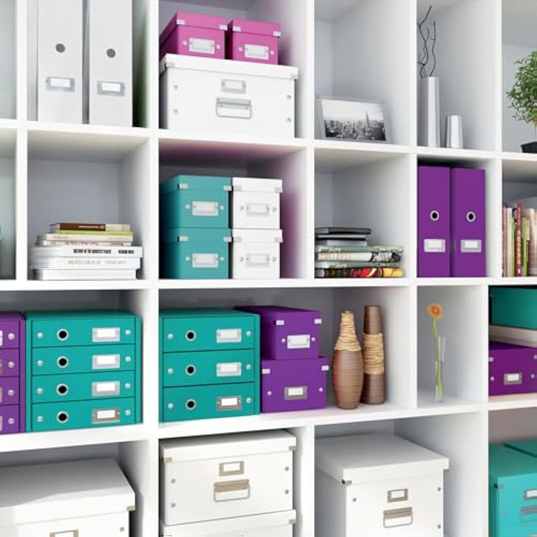 Leitz Storage Box, Ice blue, Click and Store Range, 60410051