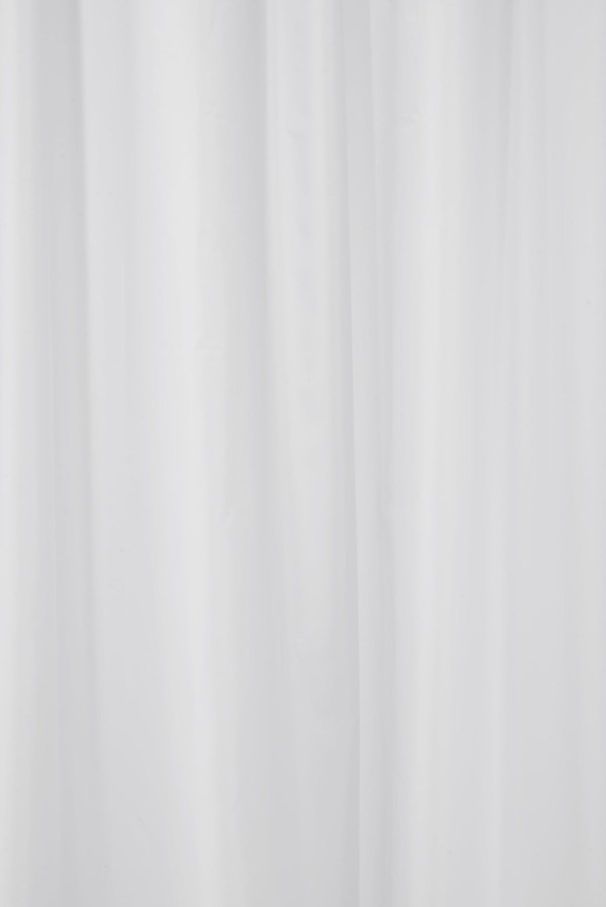 Croydex Professional Plain White Water-Resistant Textile Shower Curtain 2000 X 2000mm