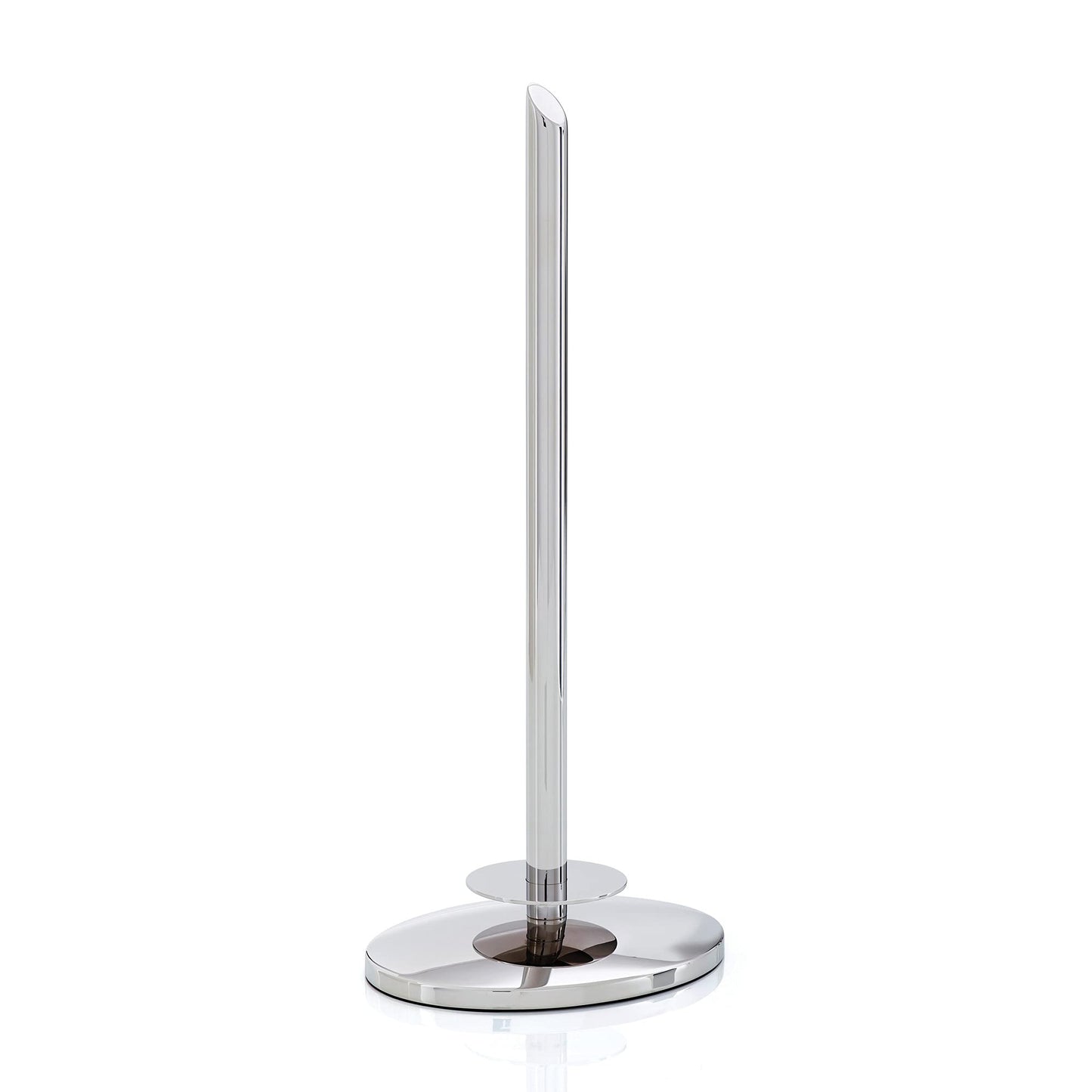 Robert Welch Oblique Free Standing Toilet Roll Holder. Made from stainless steel. EASY CLEAN. 25-YEAR GUARANTEE.