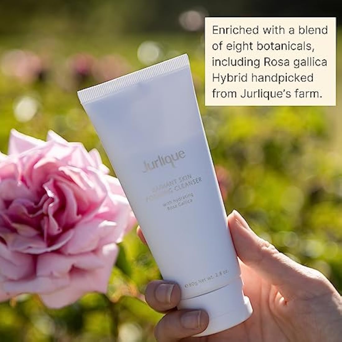 Jurlique - Radiant Skin Foaming Cleanser - All Skin Types - Contain Naturally Occurring Antioxidants - Fine Pumice - Parabens Free - 80g