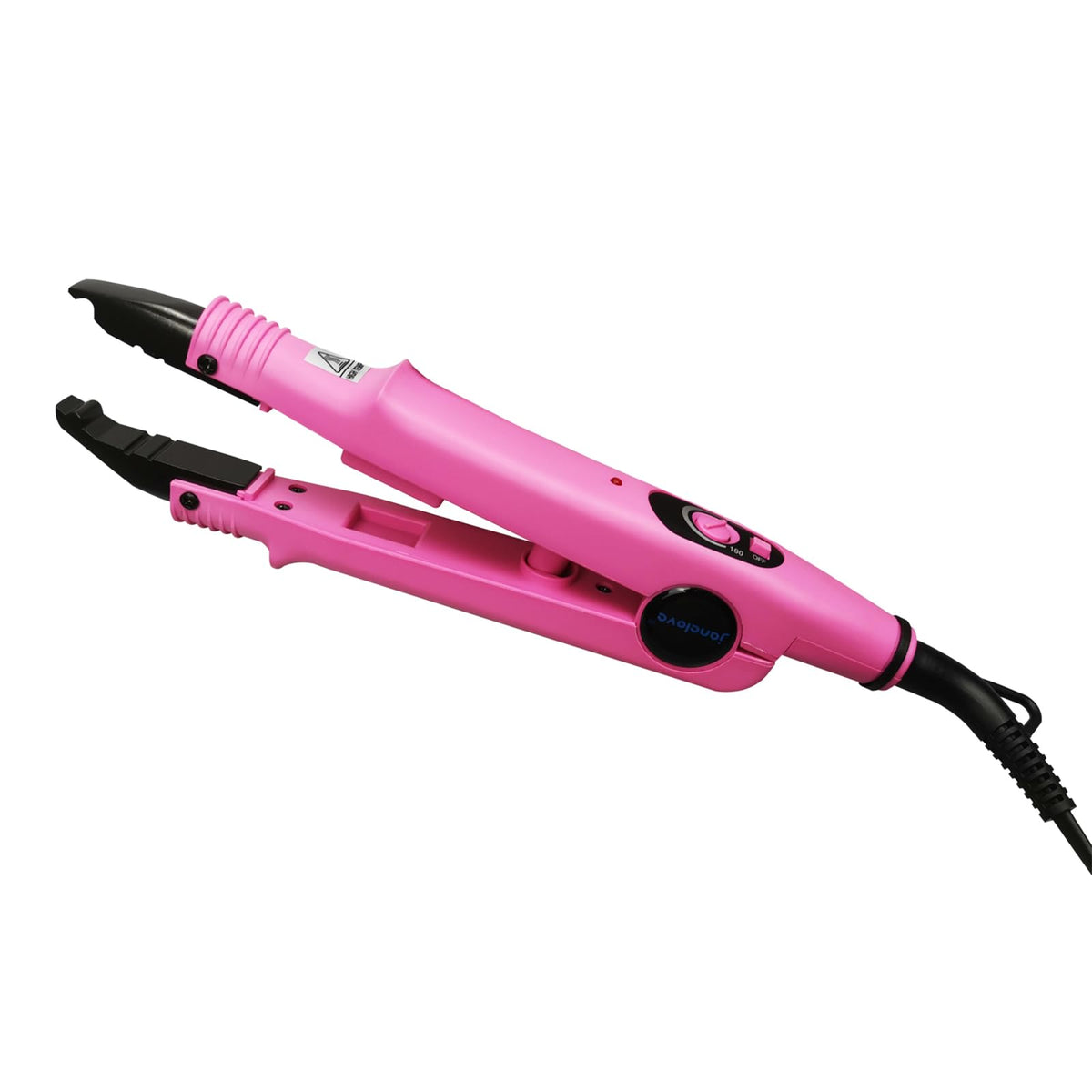 janelove Professional Hair Extensions Iron, Fusion Heat Connector, Pre Bonded Hair Extensions Iron Kit Tool, UK Plug, 210?F-390?F Temperature Adjust